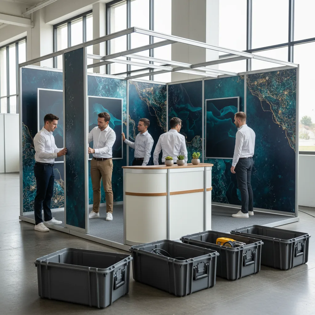 Stand modulaire évolutif – Rentable et pratique | Com&You - stand modulaire evolutif salon