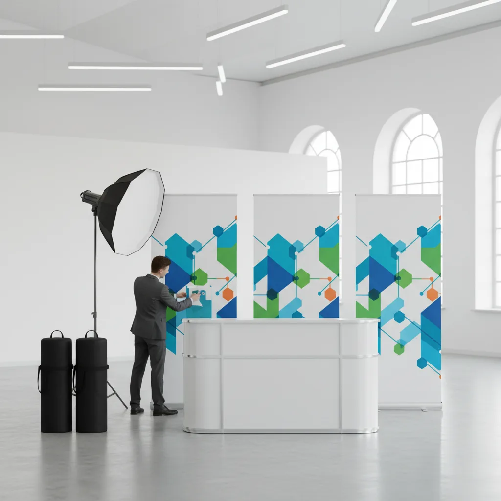 Bien choisir son roll-up pour un stand visible | Com&You - choisir son roll up