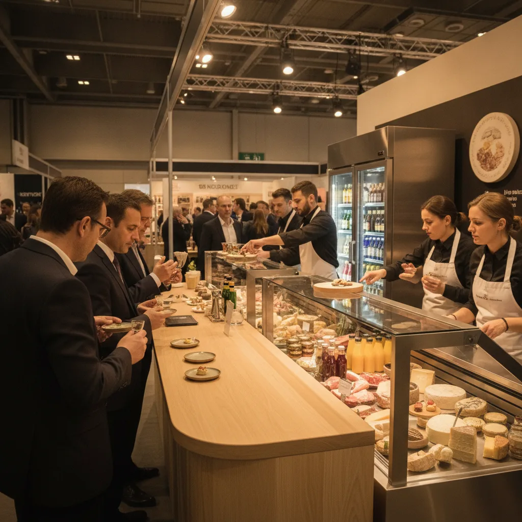 Stand salon alimentaire – normes, matériaux et visuels - stand salon alimentaire