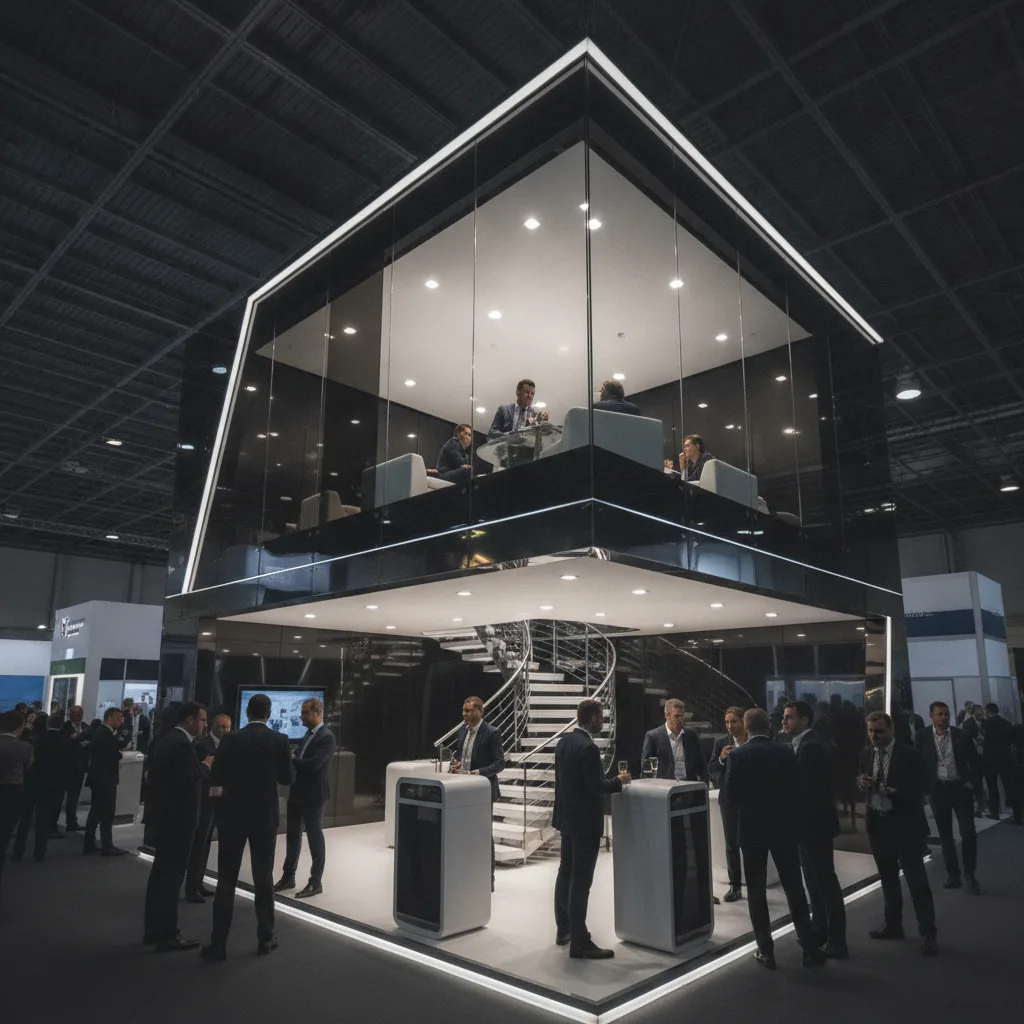 stand double étage